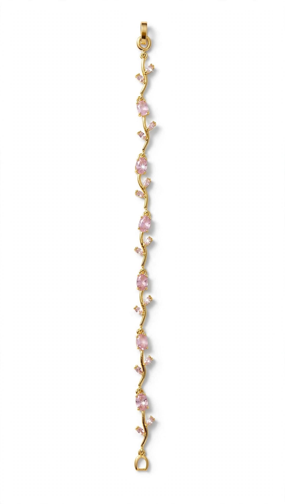 Crystal Tulip Vine Bracelet