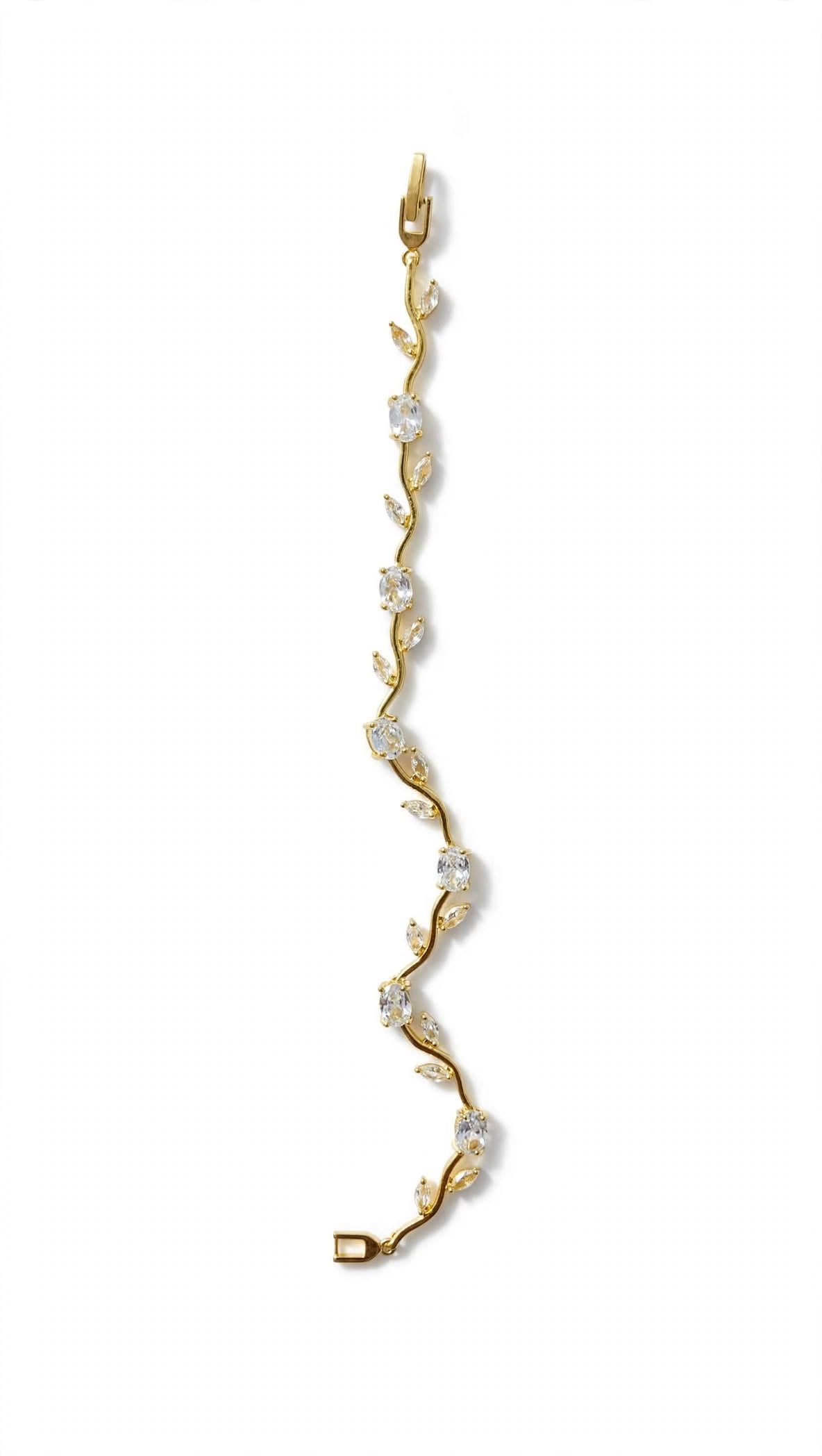 Crystal Tulip Vine Bracelet